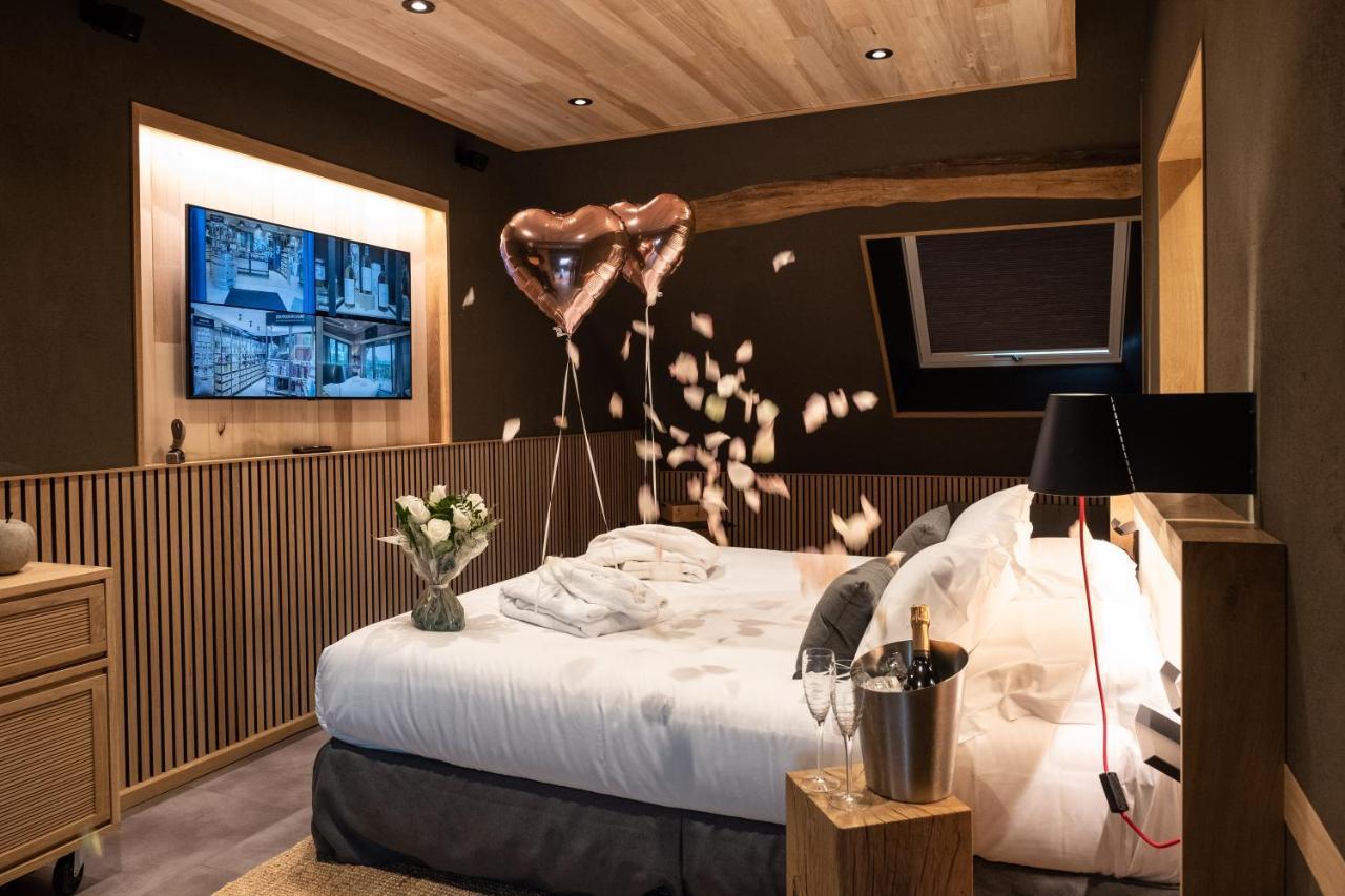 Le Domaine Des Pres Verts Suites & Chambres Avec Jacuzzi Privatif Jouey Kültér fotó